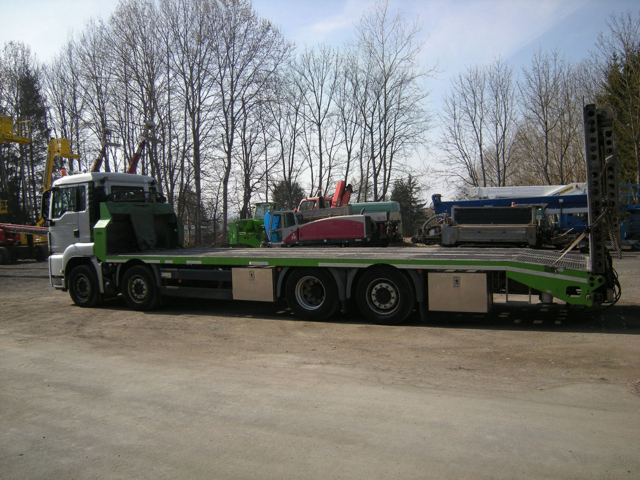 MAN 35.400, Zanner Plateau, Rampen, Winde - Камион пътна помощ: снимка 5 MAN 35.400, Zanner Plateau, Rampen, Winde - Камион пътна помощ: снимка 5