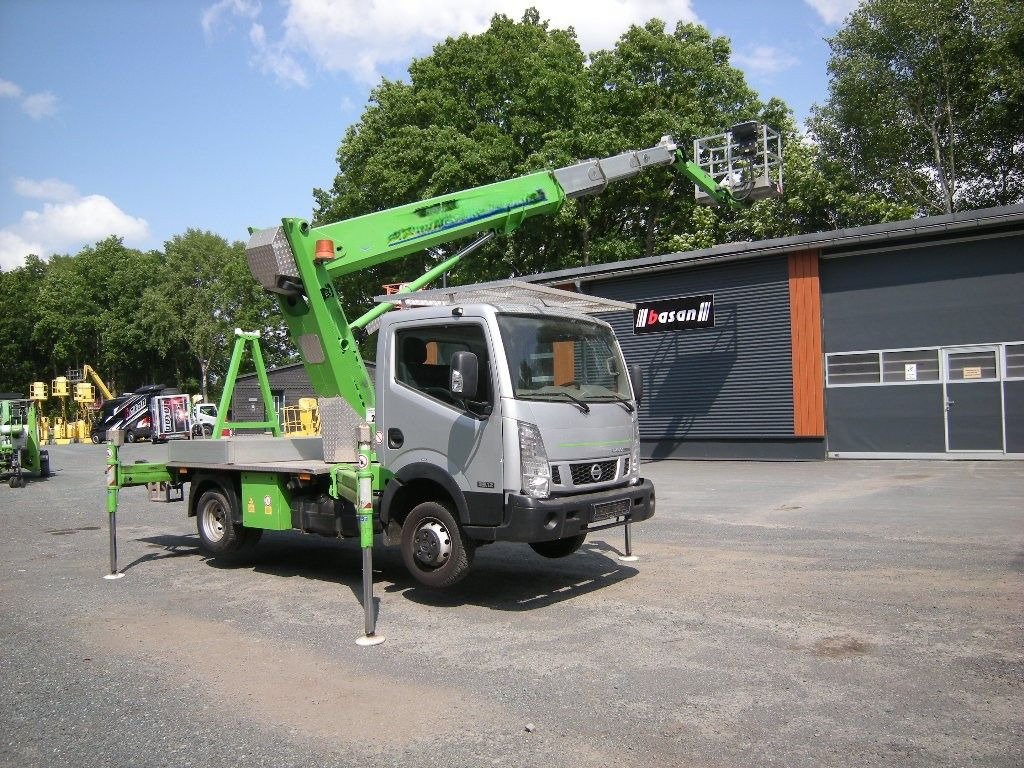 Nissan NT400 Cabstar mit Palfinger P210BK, 21m - Автовишка: снимка 1 Nissan NT400 Cabstar mit Palfinger P210BK, 21m - Автовишка: снимка 1