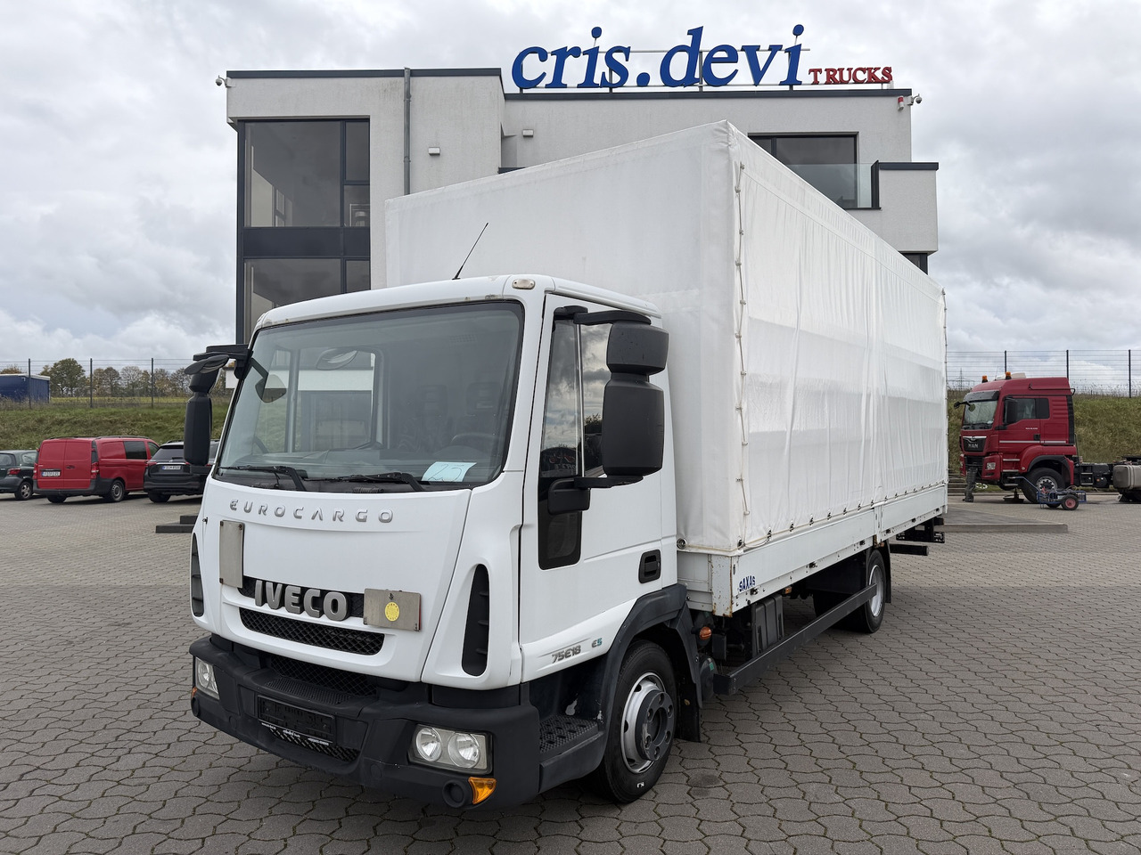 Iveco 75 E 180 4x2 LBW - Брезентов бус: снимка 1 Iveco 75 E 180 4x2 LBW - Брезентов бус: снимка 1