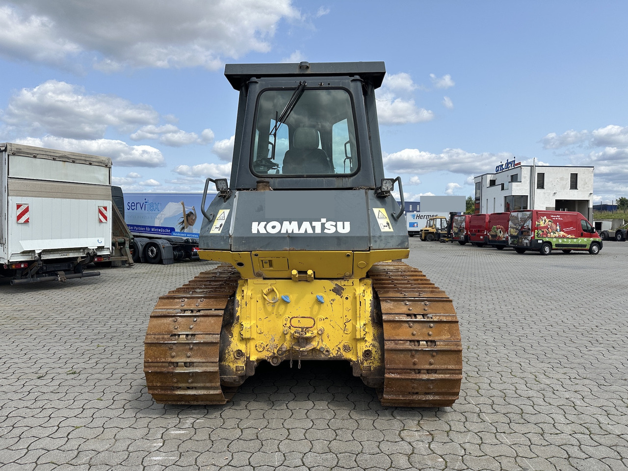 Булдозер Komatsu D61EX-12  Planier Raupe   6-Wege Schild: снимка 10