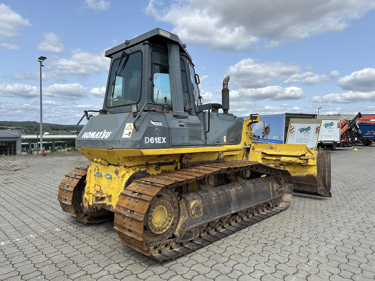 Булдозер Komatsu D61EX-12  Planier Raupe   6-Wege Schild: снимка 11