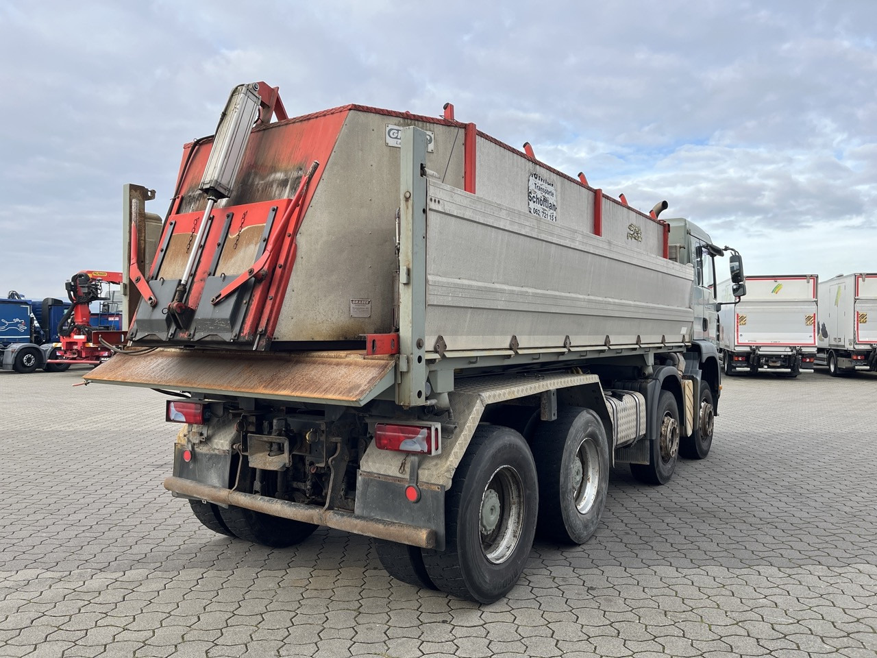 Самосвал камион MAN 35.430 8x4    Intarder   Analog Tacho   Bordmatik: снимка 7