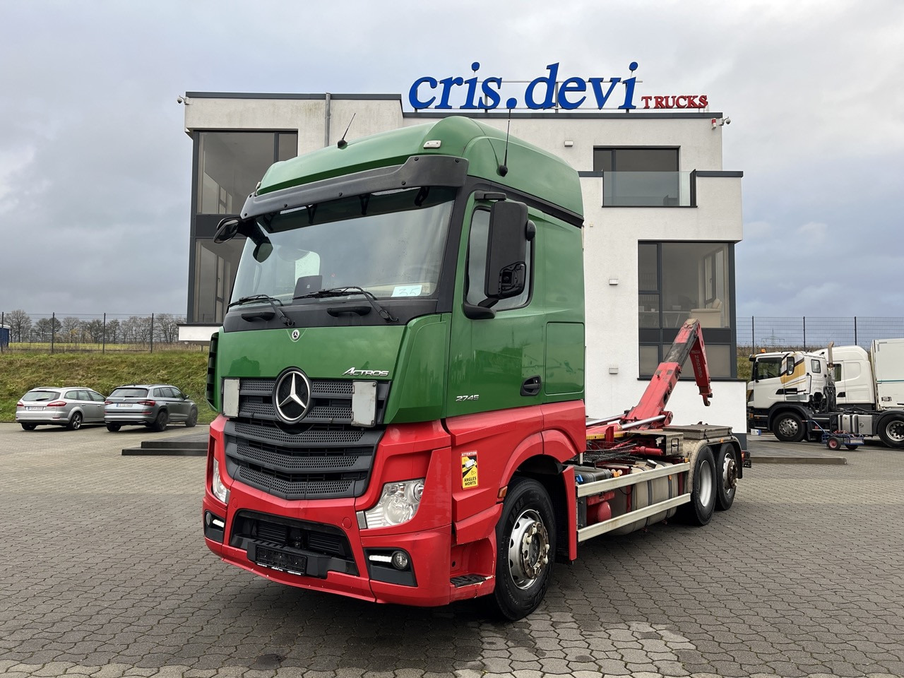 Mercedes-Benz Actros 2745 6x2 Gergen 21 70 Abrollkipper - Мултилифт с кука камион: снимка 4 Mercedes-Benz Actros 2745 6x2 Gergen 21 70 Abrollkipper - Мултилифт с кука камион: снимка 4