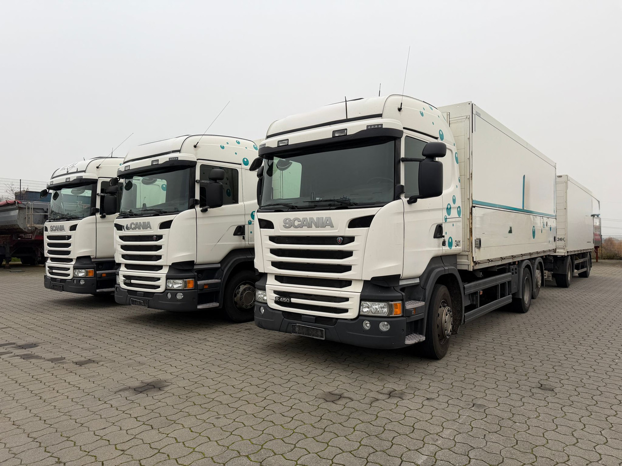 Scania R 450 6x2 Geränkezug + Orten Anhänger - Камион фургон: снимка 1 Scania R 450 6x2 Geränkezug + Orten Anhänger - Камион фургон: снимка 1
