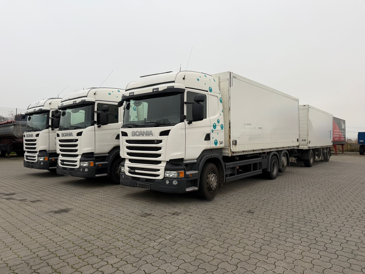 Scania R 450 6x2 Geränkezug + Orten Anhänger - Камион фургон: снимка 5 Scania R 450 6x2 Geränkezug + Orten Anhänger - Камион фургон: снимка 5