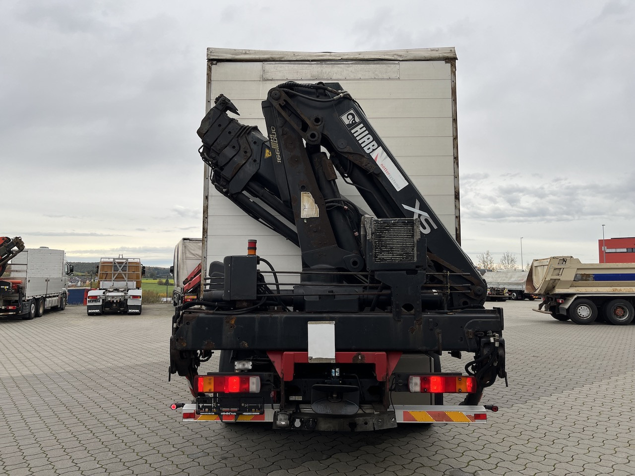 Камион с брезент, Камион с кран Scania R440 6x2  Hiab 166 E-5 HiDuo | AHK | Lenk-Lift A.: снимка 10