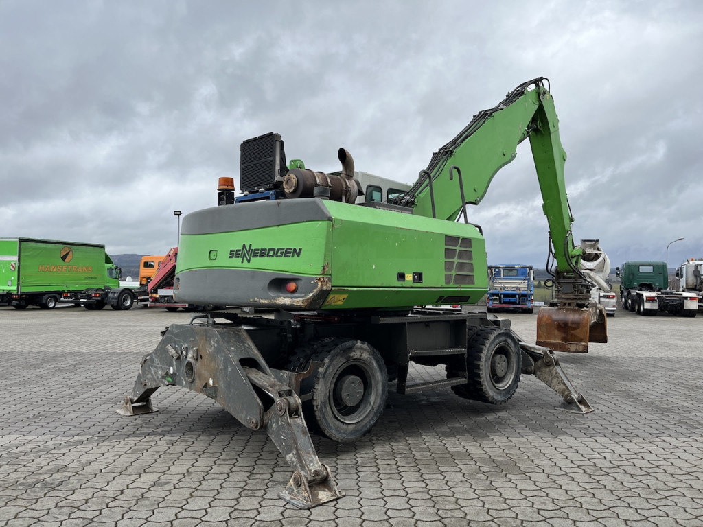 Колесен багер Sennebogen 818  Umschlagbagger   Greifer: снимка 6