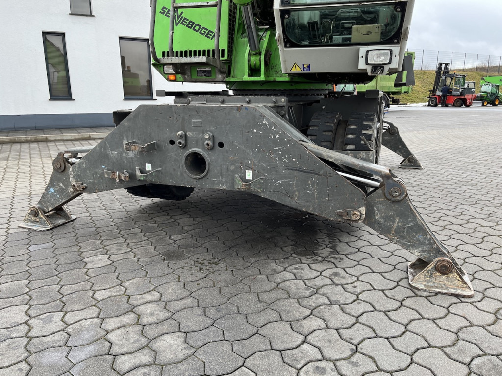 Колесен багер Sennebogen 818  Umschlagbagger   Greifer: снимка 9