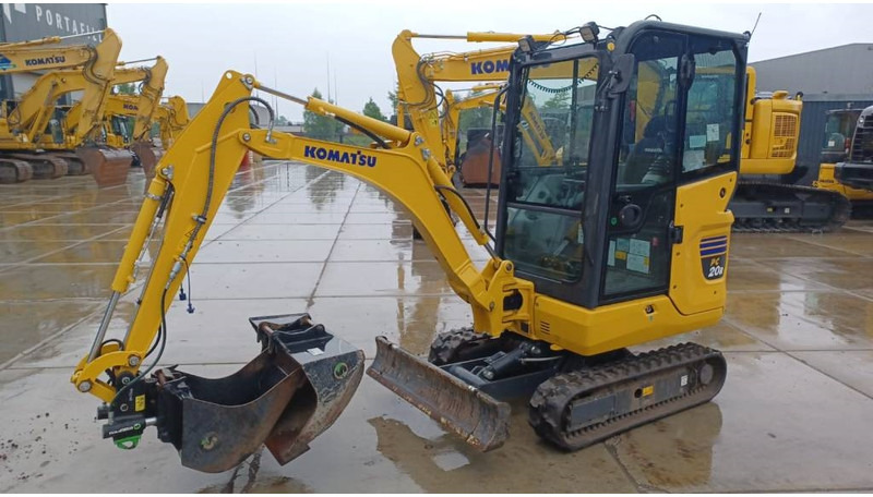 Komatsu PC 20 MR-5 - Мини багер: снимка 4 Komatsu PC 20 MR-5 - Мини багер: снимка 4