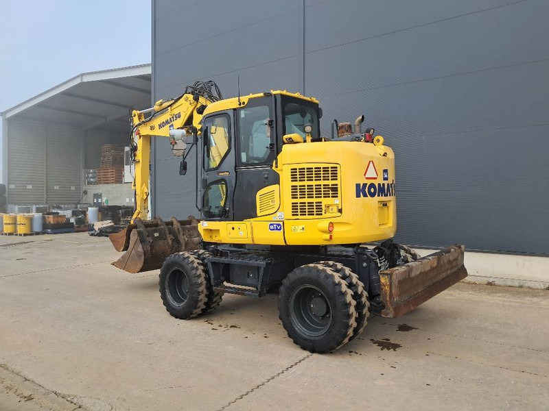 Komatsu PW118MR-11 - Колесен багер: снимка 4 Komatsu PW118MR-11 - Колесен багер: снимка 4