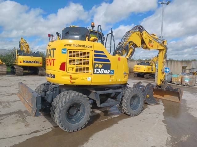 Komatsu PW138MR-11E0 - Колесен багер: снимка 3 Komatsu PW138MR-11E0 - Колесен багер: снимка 3