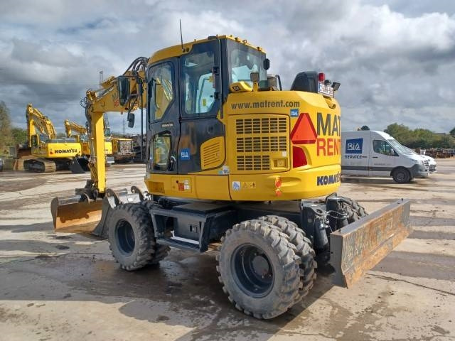 Komatsu PW138MR-11E0 - Колесен багер: снимка 4 Komatsu PW138MR-11E0 - Колесен багер: снимка 4