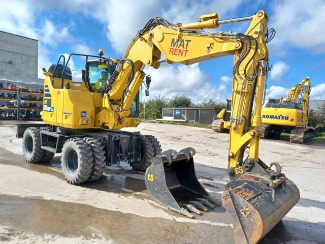Komatsu PW138MR-11E0 - Колесен багер: снимка 1 Komatsu PW138MR-11E0 - Колесен багер: снимка 1