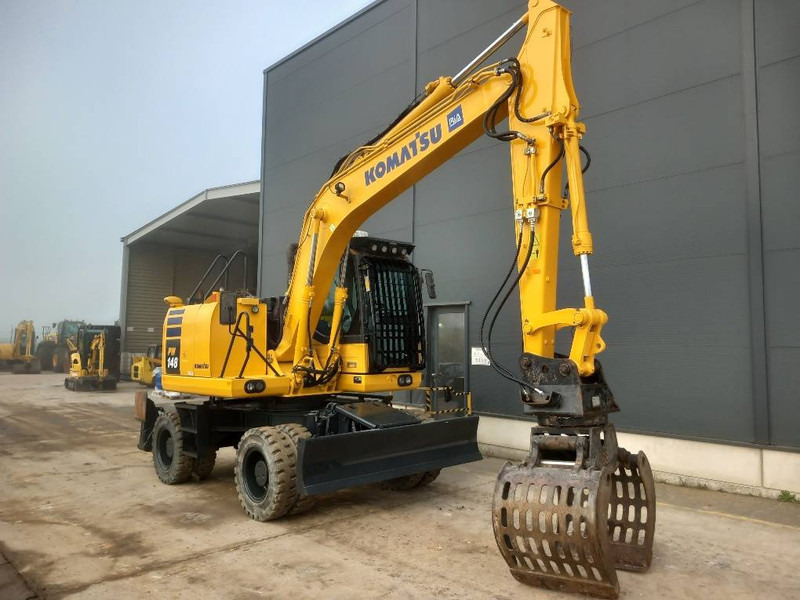 Komatsu PW148-10 - Колесен багер: снимка 2 Komatsu PW148-10 - Колесен багер: снимка 2