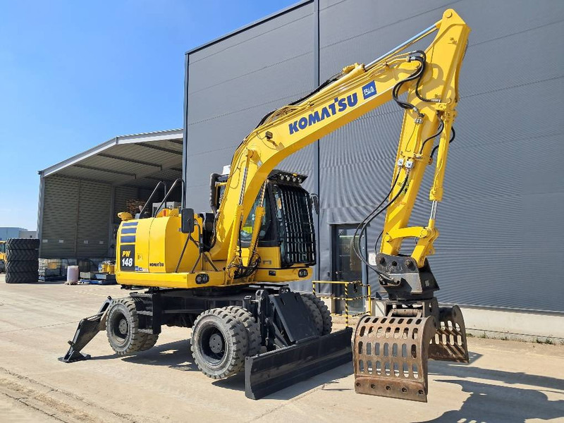 Komatsu PW148-10 - Колесен багер: снимка 1 Komatsu PW148-10 - Колесен багер: снимка 1