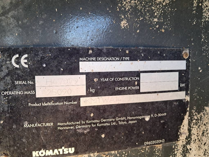 Колесен товарач Komatsu WA475-10E0: снимка 17