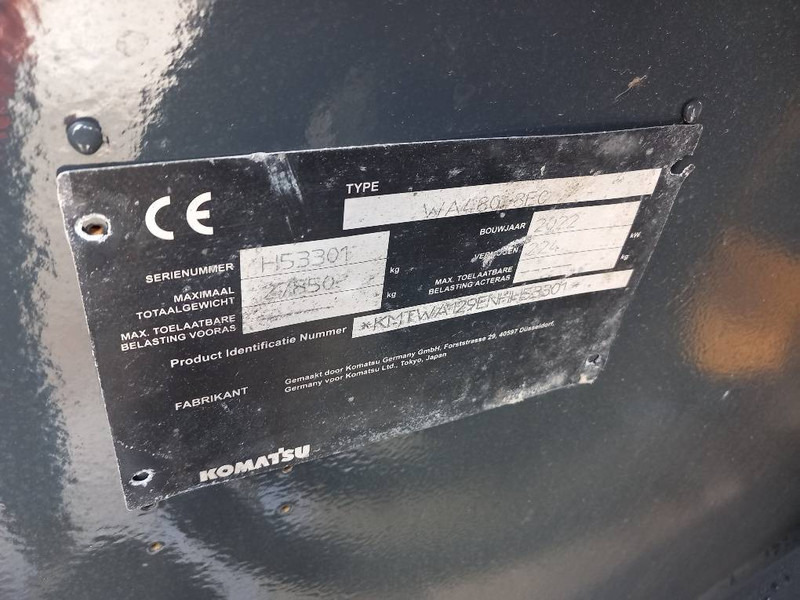 Komatsu WA480-8E0 - Колесен товарач: снимка 2 Komatsu WA480-8E0 - Колесен товарач: снимка 2