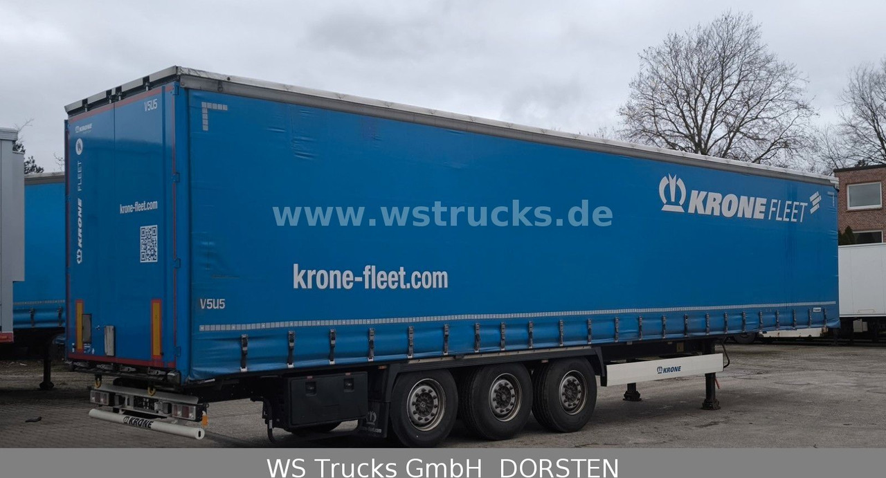 Krone SD 27 Planauflieger mit Edscha | ABS, EBS, XL - Брезентово полуремарке: снимка 5 Krone SD 27 Planauflieger mit Edscha | ABS, EBS, XL - Брезентово полуремарке: снимка 5