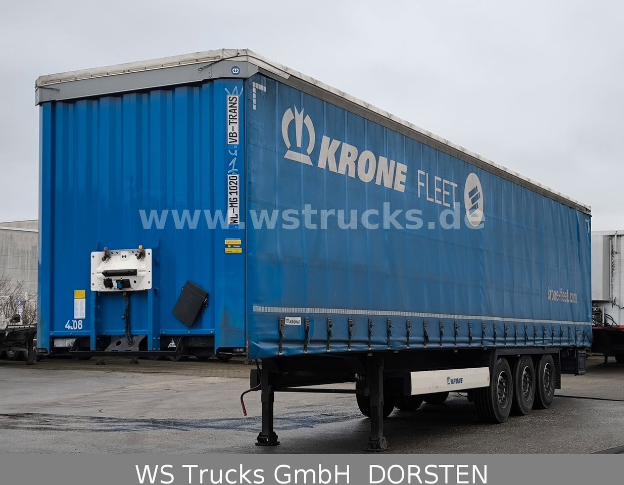 Krone SD 27 Planauflieger mit Edscha | ABS, EBS, XL - Брезентово полуремарке: снимка 2 Krone SD 27 Planauflieger mit Edscha | ABS, EBS, XL - Брезентово полуремарке: снимка 2