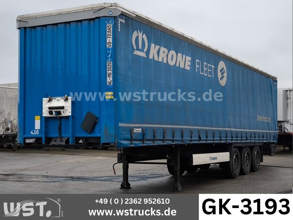 Krone SD 27 Planauflieger mit Edscha | ABS, EBS, XL - Брезентово полуремарке: снимка 1 Krone SD 27 Planauflieger mit Edscha | ABS, EBS, XL - Брезентово полуремарке: снимка 1