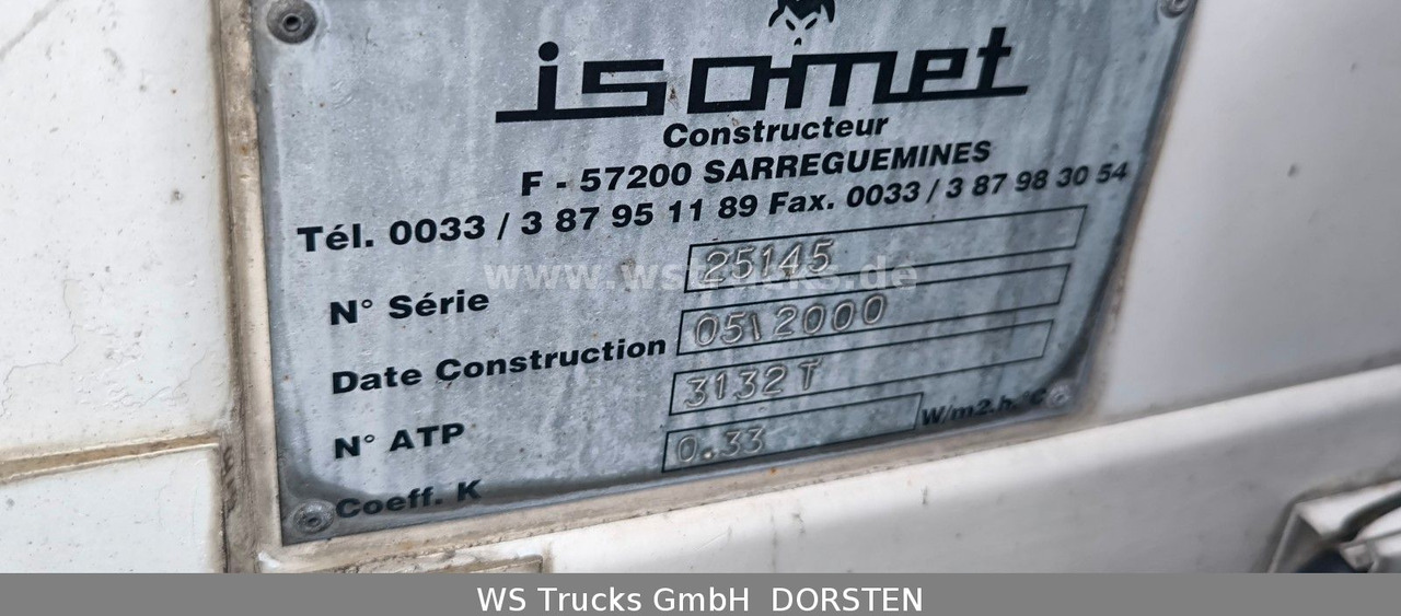 MAN 18.340 Isomet Rohrbahn ( ohne Kühlmaschine ) - Рефрижератор камион: снимка 4 MAN 18.340 Isomet Rohrbahn ( ohne Kühlmaschine ) - Рефрижератор камион: снимка 4