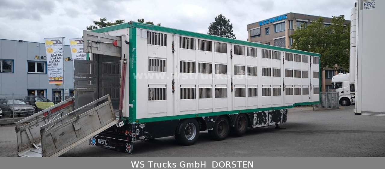 Menke-Janzen 3 Stock , Lenkachse , Hubdach - За превоз на животни полуремарке: снимка 3 Menke-Janzen 3 Stock , Lenkachse , Hubdach - За превоз на животни полуремарке: снимка 3
