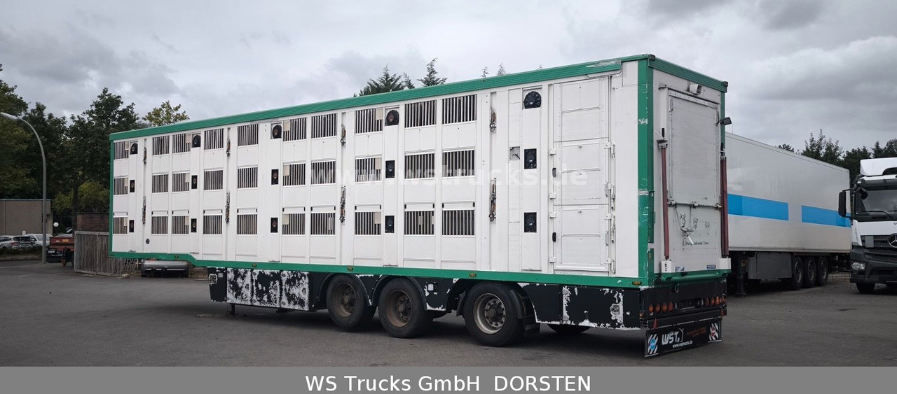 Menke-Janzen 3 Stock , Lenkachse , Hubdach - За превоз на животни полуремарке: снимка 4 Menke-Janzen 3 Stock , Lenkachse , Hubdach - За превоз на животни полуремарке: снимка 4