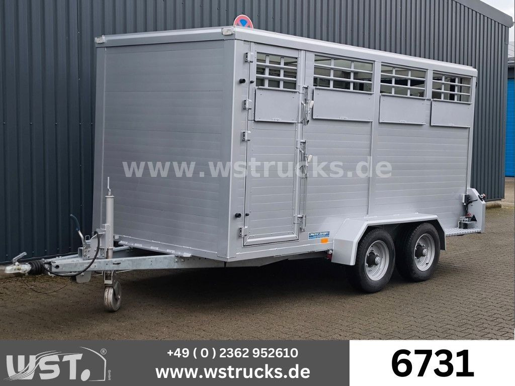 Menke-Janzen Menke Tandem 3,5 to Vollalu " Neu" Viehanhänger - За превоз на животни ремарке: снимка 1 Menke-Janzen Menke Tandem 3,5 to Vollalu " Neu" Viehanhänger - За превоз на животни ремарке: снимка 1