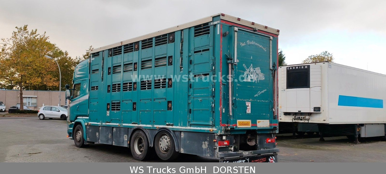 Scania R 490 Topline Menke 4 Stock Hubdach | Retader - Камион за коне: снимка 4 Scania R 490 Topline Menke 4 Stock Hubdach | Retader - Камион за коне: снимка 4