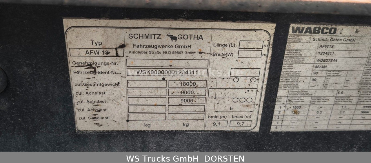 Schmitz Cargobull BDF Wechselbrücke AFW 18 - Контейнеровоз/ Сменна каросерия ремарке: снимка 5 Schmitz Cargobull BDF Wechselbrücke AFW 18 - Контейнеровоз/ Сменна каросерия ремарке: снимка 5