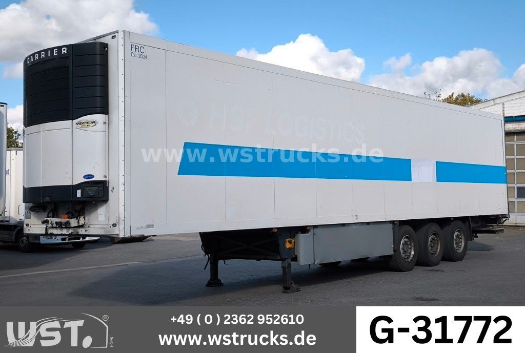 Schmitz Cargobull SKO 24 Kühlauflieger | Rohrbahn Vector 1850Mt - Затворена каросерия полуремарке: снимка 1 Schmitz Cargobull SKO 24 Kühlauflieger | Rohrbahn Vector 1850Mt - Затворена каросерия полуремарке: снимка 1