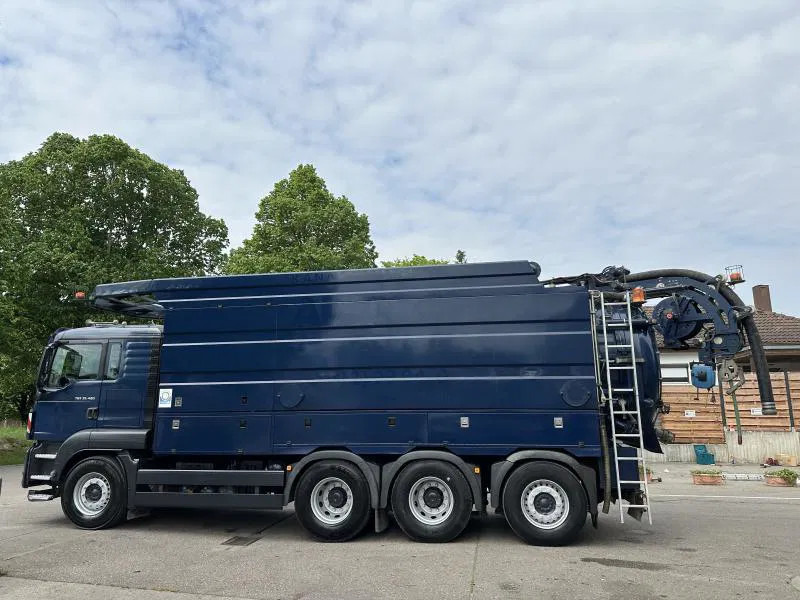 MAN TGS 35.480 8X4 ASSMANN Saug/Spülwagen Kanalreiniger - Камион: снимка 2 MAN TGS 35.480 8X4 ASSMANN Saug/Spülwagen Kanalreiniger - Камион: снимка 2