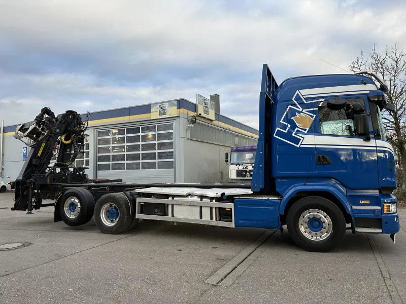 Scania R580 6x2 Kurzholz LOGLIFT 125 ZT 93 - Камион: снимка 1 Scania R580 6x2 Kurzholz LOGLIFT 125 ZT 93 - Камион: снимка 1