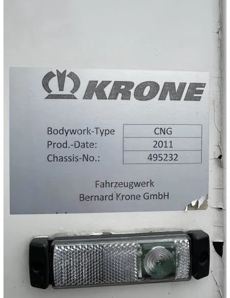 Рефрижератор полуремарке Krone Cool Liner 2 - Achs CITYSATTEL*Lenkachse*Carrier 1300*TÜV NEU!!: снимка 10 Рефрижератор полуремарке Krone Cool Liner 2 - Achs CITYSATTEL*Lenkachse*Carrier 1300*TÜV NEU!!: снимка 10
