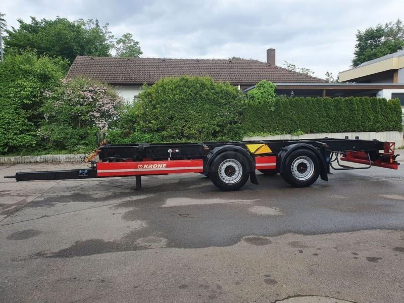 Krone Tandem Standard Lafette tiefgekuppelt 2-Achs Tandem Standard Lafette tiefgekuppelt TÜV NEU! - Контейнеровоз/ Сменна каросерия ремарке: снимка 1 Krone Tandem Standard Lafette tiefgekuppelt 2-Achs Tandem Standard Lafette tiefgekuppelt TÜV NEU! - Контейнеровоз/ Сменна каросерия ремарке: снимка 1