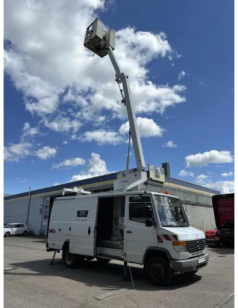 Mercedes-Benz Vario 614 D-KA RUTHMANN K130 Hubsteiger 13 m TÜV neu - Лекотоварен автомобил: снимка 1 Mercedes-Benz Vario 614 D-KA RUTHMANN K130 Hubsteiger 13 m TÜV neu - Лекотоварен автомобил: снимка 1