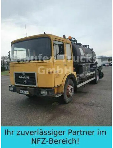 MAN 19 280 F FEDERAL BREINING*Asphaltspritzmaus Emulsi - Техника за слагане на асфалт: снимка 1 MAN 19 280 F FEDERAL BREINING*Asphaltspritzmaus Emulsi - Техника за слагане на асфалт: снимка 1
