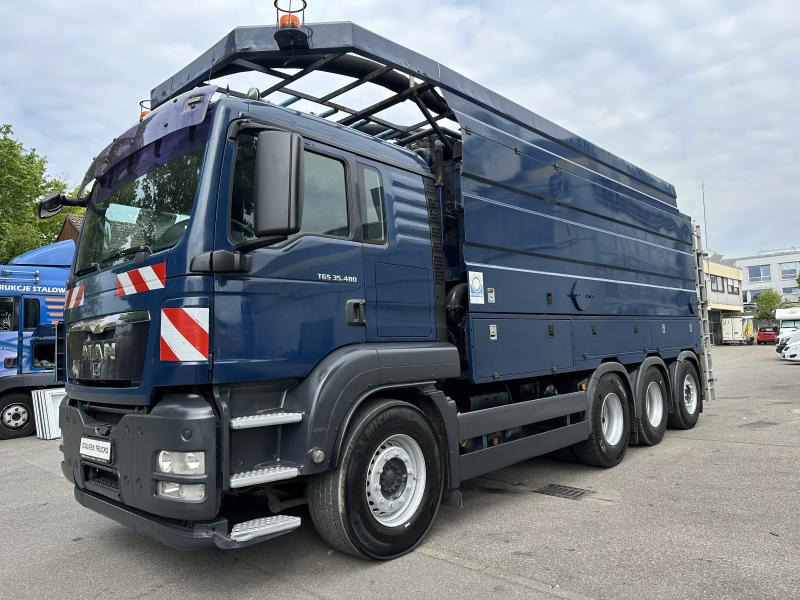 MAN TGS 35.480 8X4 ASSMANN Saug/Spülwagen Kanalreiniger - Каналопочистваща машина: снимка 1 MAN TGS 35.480 8X4 ASSMANN Saug/Spülwagen Kanalreiniger - Каналопочистваща машина: снимка 1