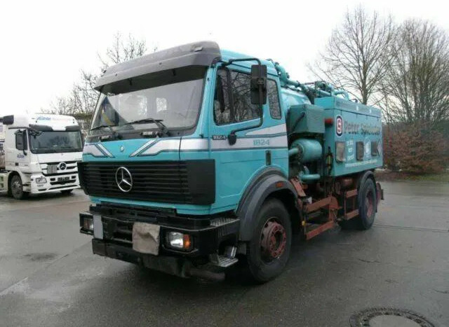 Mercedes-Benz ASSMANN SAUG SPÜL A3 TANK +KOMBIFZ f. Diesel/ Heizöl - Каналопочистваща машина: снимка 1 Mercedes-Benz ASSMANN SAUG SPÜL A3 TANK +KOMBIFZ f. Diesel/ Heizöl - Каналопочистваща машина: снимка 1