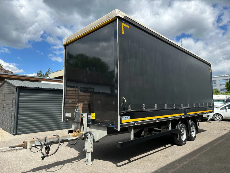 Mildner Tandem Anhänger Tautliner TOPZUSTAND WIE NEU! - Брезентово ремарке: снимка 1 Mildner Tandem Anhänger Tautliner TOPZUSTAND WIE NEU! - Брезентово ремарке: снимка 1