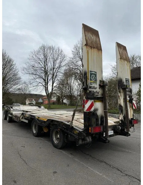 Müller-Mitteltal T4 4-Achs Tieflader Radmulden luftgefedert T4 4-Achs Tieflader Radmulden luftgefedert - Нискорамна площадка ремарке: снимка 5 Müller-Mitteltal T4 4-Achs Tieflader Radmulden luftgefedert T4 4-Achs Tieflader Radmulden luftgefedert - Нискорамна площадка ремарке: снимка 5