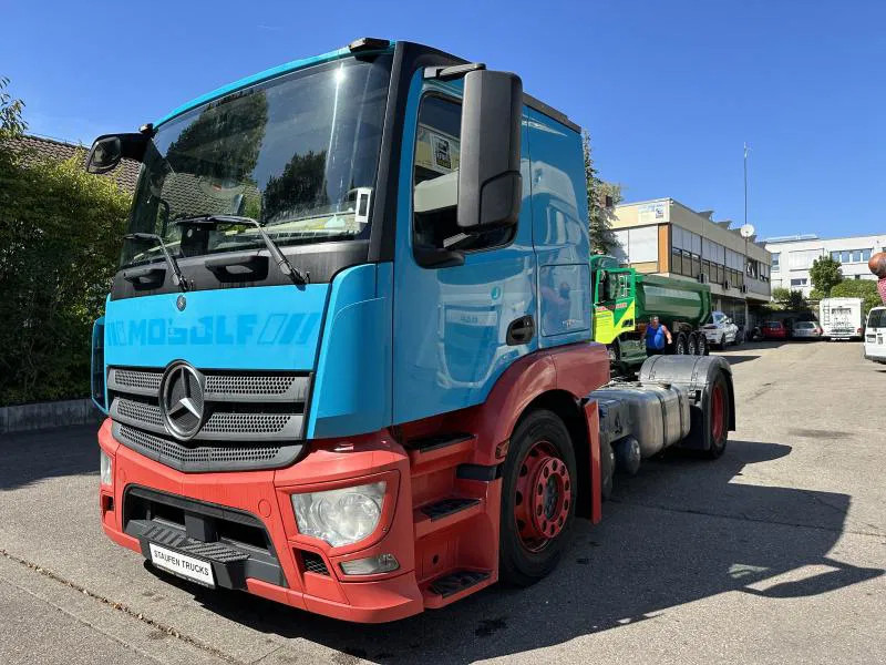 Нови Влекач Mercedes-Benz Actros 1843 LS Eurolohr Autotransp. SZM Intarder Klima E6: снимка 6