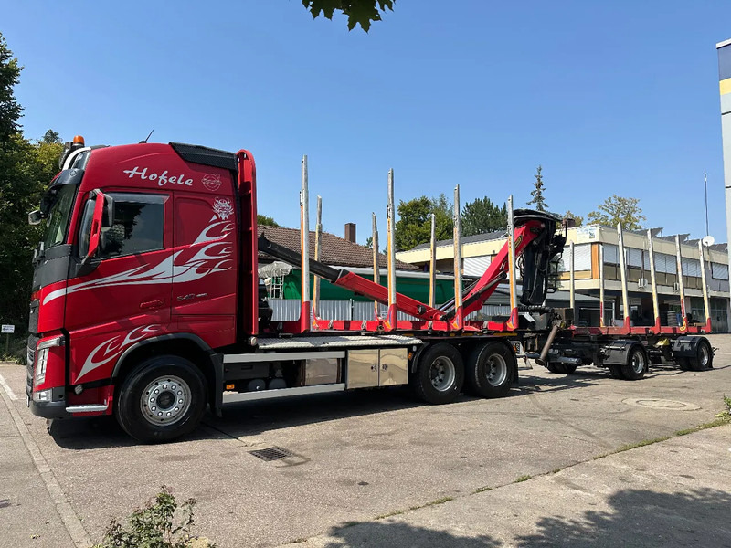Volvo FH 540 FH540*6x4*Kurzholzzug*Epsilon M12Z*Glogger Anhänger*Retarder - Камион за дърва: снимка 2 Volvo FH 540 FH540*6x4*Kurzholzzug*Epsilon M12Z*Glogger Anhänger*Retarder - Камион за дърва: снимка 2