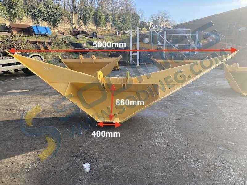VERACHTERT 5000 / 400mm - CW40 Large - Кофа за багер за Строителна техника: снимка 2 VERACHTERT 5000 / 400mm - CW40 Large - Кофа за багер за Строителна техника: снимка 2