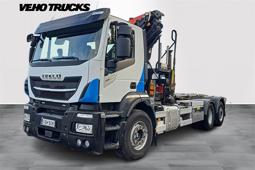 Iveco Stralis 480 - Камион с кран: снимка 1 Iveco Stralis 480 - Камион с кран: снимка 1