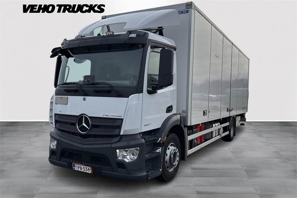 Mercedes-Benz ACTROS 1827 5 KSA-kori +PL - Камион фургон: снимка 1 Mercedes-Benz ACTROS 1827 5 KSA-kori +PL - Камион фургон: снимка 1