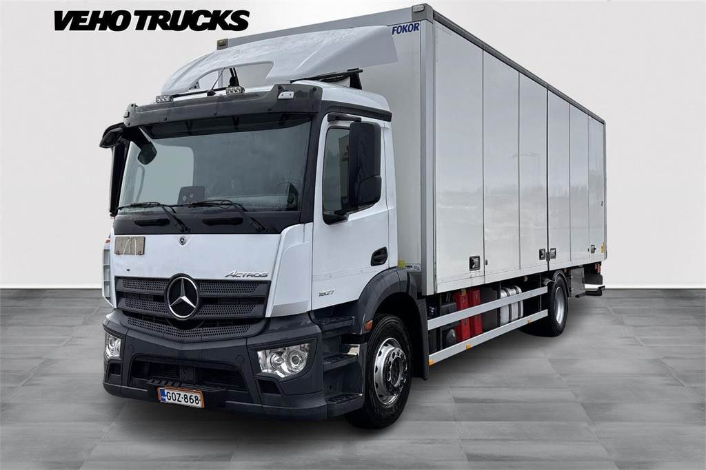 Mercedes-Benz ACTROS 1827 5 KSA-kori +PL - Камион фургон: снимка 1 Mercedes-Benz ACTROS 1827 5 KSA-kori +PL - Камион фургон: снимка 1