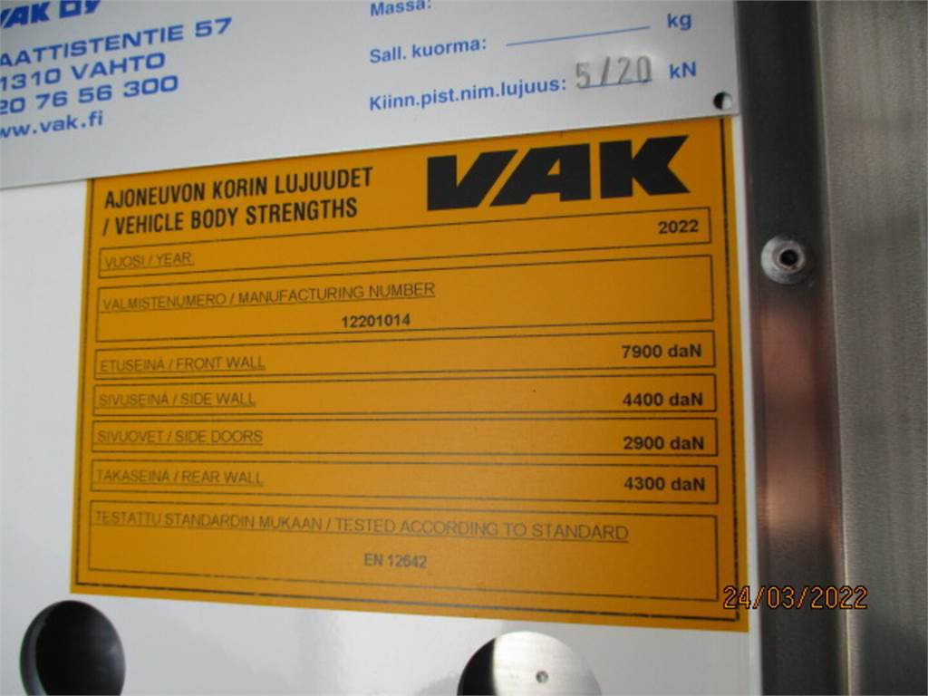 Изотермичен камион Mercedes-Benz ACTROS 5L 2546 L6x2 / FRC 02/2028: снимка 19