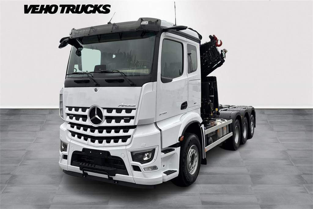 Mercedes-Benz AROCS 3253L Nosturi+koukkulaite UUSIAUTO - Камион с кран: снимка 1 Mercedes-Benz AROCS 3253L Nosturi+koukkulaite UUSIAUTO - Камион с кран: снимка 1