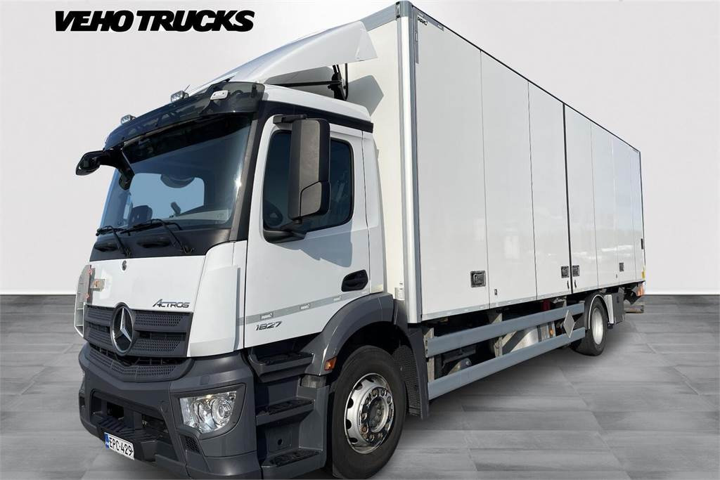 Mercedes-Benz Actros 1827 4x2 8,7m umpikori+PL nostin - Изотермичен камион: снимка 1 Mercedes-Benz Actros 1827 4x2 8,7m umpikori+PL nostin - Изотермичен камион: снимка 1